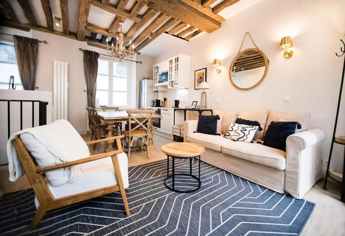 Classy Bourgeois - Chic 2 Bedroom Apt In Le Marais Παρίσι